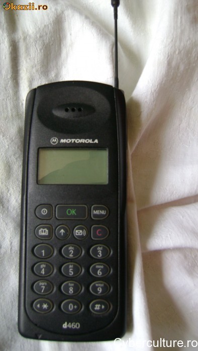 TÉLÉPHONE PORTABLE VINTAGE RÉTRO RARE MOTOROLA D460 ... - eBay