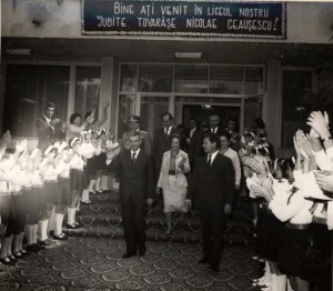 Ceausescu deschidere an scolar