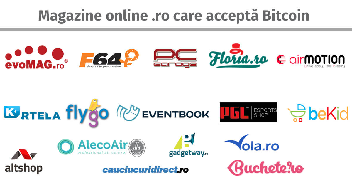 Lista de magazine care accepta bitcoin în Romania - Goana dupa Bitcoin